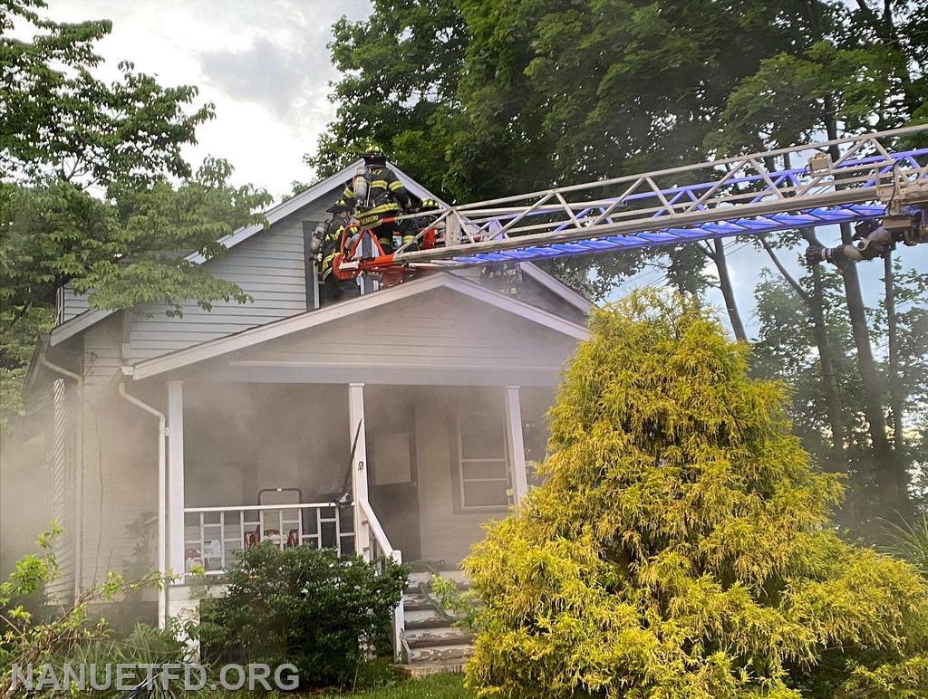 NFD 6-14-2021. Tonight we got to train on a vacant house. Valuable lessons learned with hands on training tonight. Photos by David Jacobson and Vincent Tuzzolino