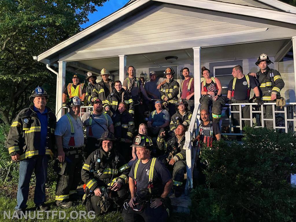 NFD 6-14-2021. Tonight we got to train on a vacant house. Valuable lessons learned with hands on training tonight. Photos by David Jacobson and Vincent Tuzzolino