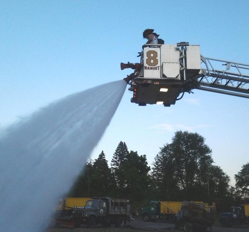 Tower Training. Training saves lives.
Nanuet is always training. 7/13/2015.
Photo By Vincent P. Tuzzolino.
