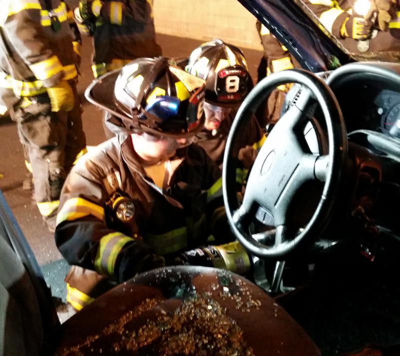 Training saves lives. NFD prides itself on training. Extrication Drill 10/12/2012.
Photos by Vincent P. Tuzzolino