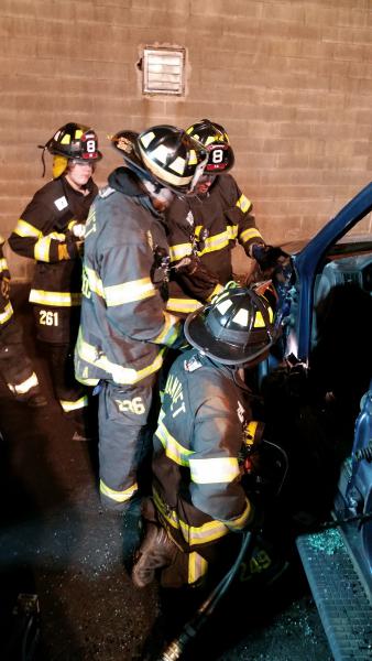 Training saves lives. NFD prides itself on training. Extrication Drill 10/12/2012.
Photos by Vincent P. Tuzzolino
