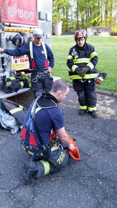 5/15/2017 FTC Roof Prop Training. Nanuet Fire Department. Photos by Vincent P. Tuzzolino.
