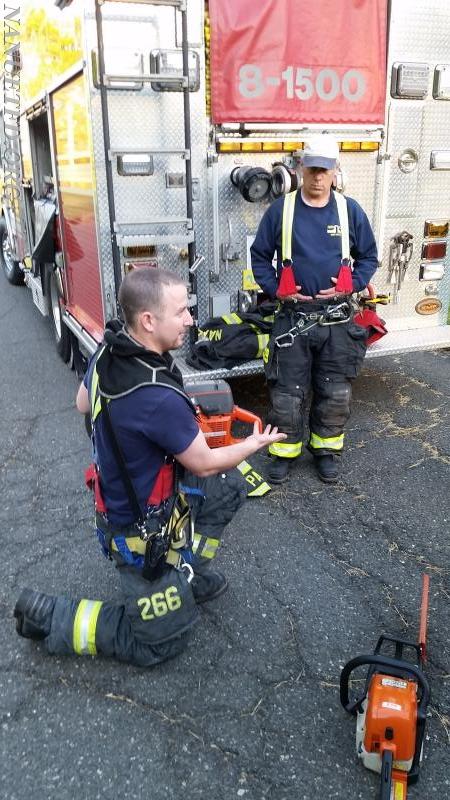 5/15/2017 FTC Roof Prop Training. Nanuet Fire Department. Photos by Vincent P. Tuzzolino.
