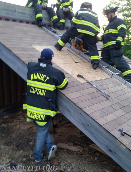 5/15/2017 FTC Roof Prop Training. Nanuet Fire Department. Photos by Vincent P. Tuzzolino.
