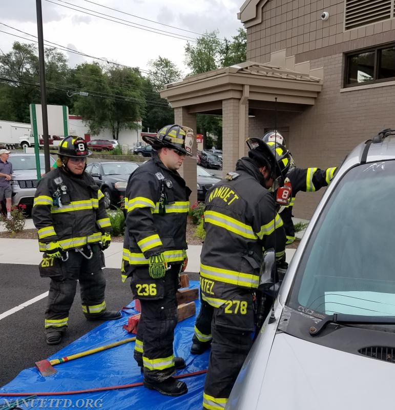 Extrication Drill. 7-30-2018. Training save lives. Nanuet Fire Department. Photos by Vincent P. Tuzzolino