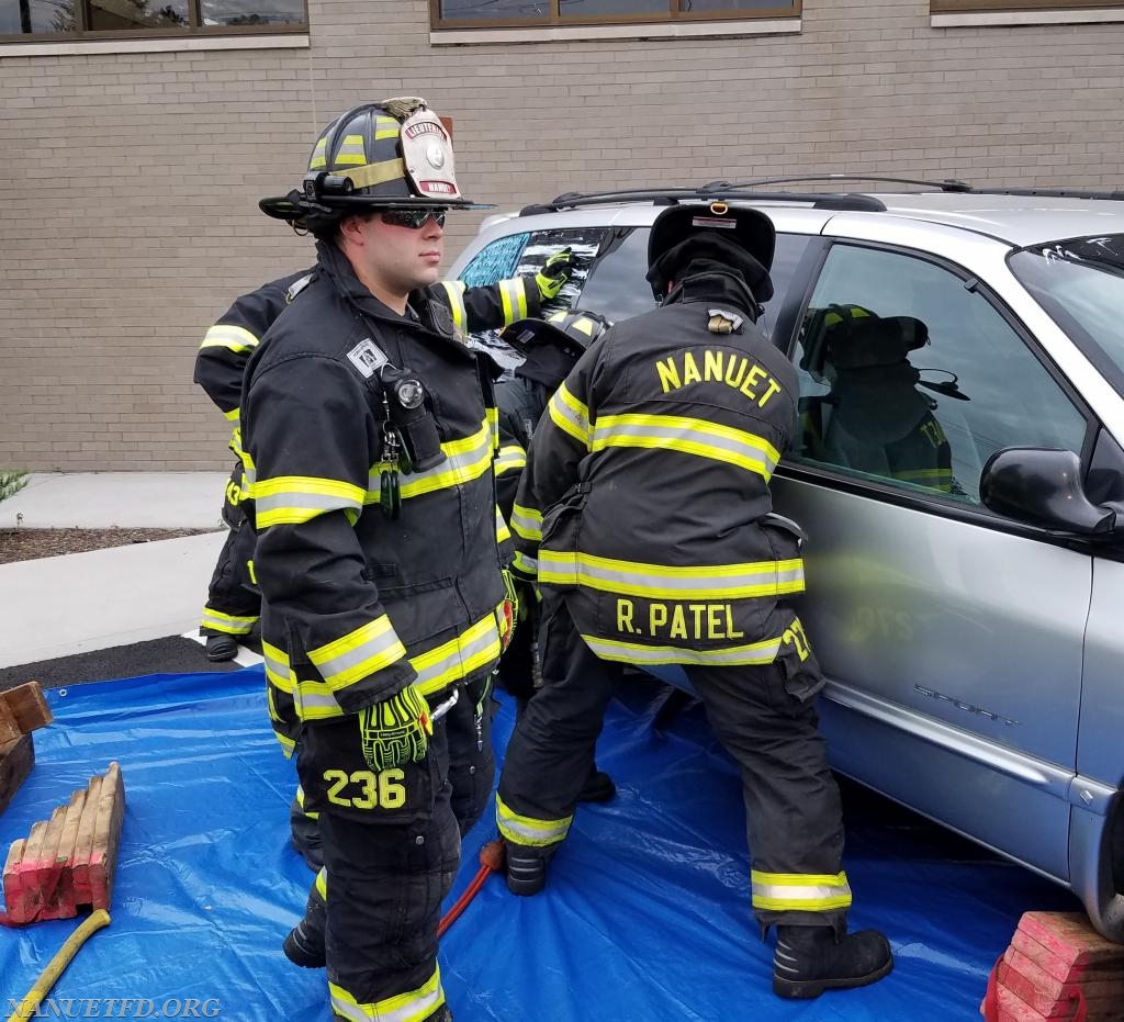 Extrication Drill. 7-30-2018. Training save lives. Nanuet Fire Department. Photos by Vincent P. Tuzzolino