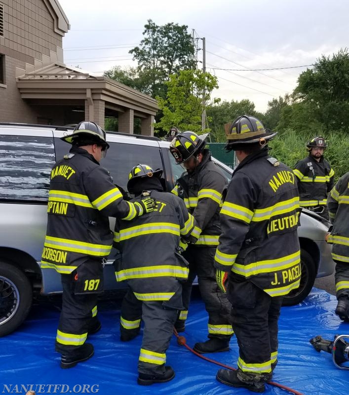 Extrication Drill. 7-30-2018. Training save lives. Nanuet Fire Department. Photos by Vincent P. Tuzzolino