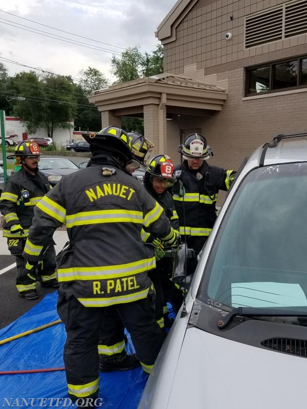 Extrication Drill. 7-30-2018. Training save lives. Nanuet Fire Department. Photos by Vincent P. Tuzzolino