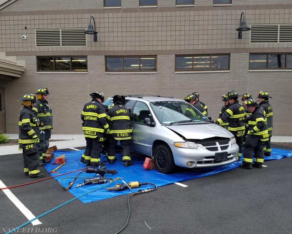 Extrication Drill. 7-30-2018. Training save lives. Nanuet Fire Department. Photos by Vincent P. Tuzzolino
