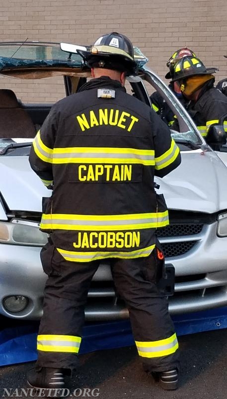 Extrication Drill. 7-30-2018. Training save lives. Nanuet Fire Department. Photos by Vincent P. Tuzzolino