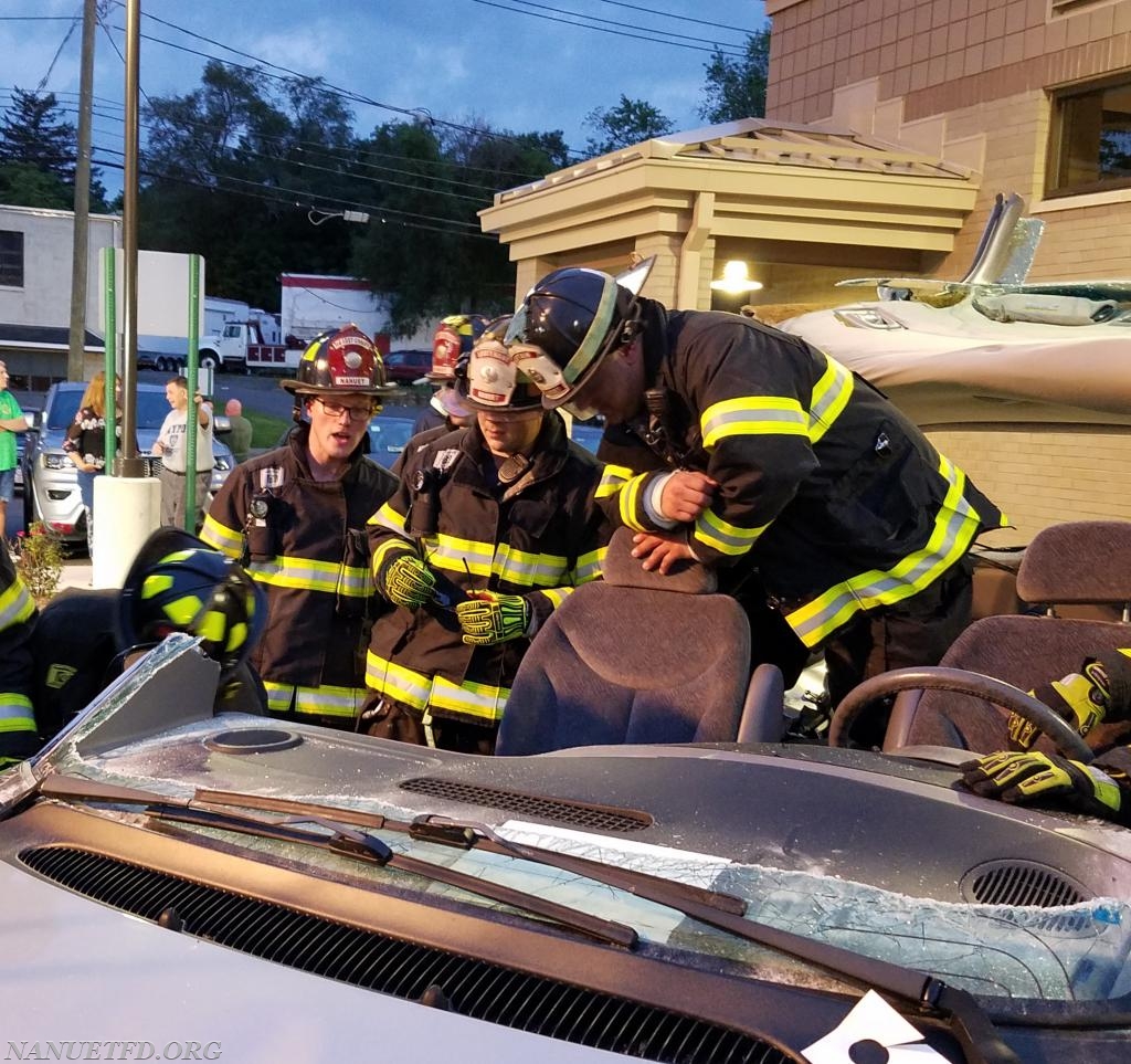 Extrication Drill. 7-30-2018. Training save lives. Nanuet Fire Department. Photos by Vincent P. Tuzzolino