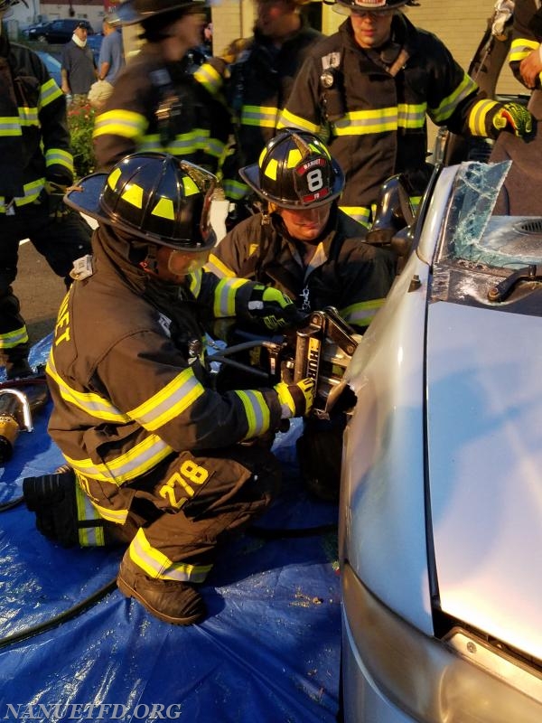 Extrication Drill. 7-30-2018. Training save lives. Nanuet Fire Department. Photos by Vincent P. Tuzzolino