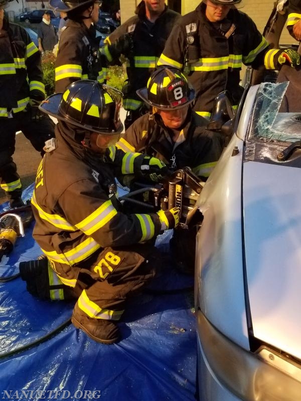 Extrication Drill. 7-30-2018. Training save lives. Nanuet Fire Department. Photos by Vincent P. Tuzzolino