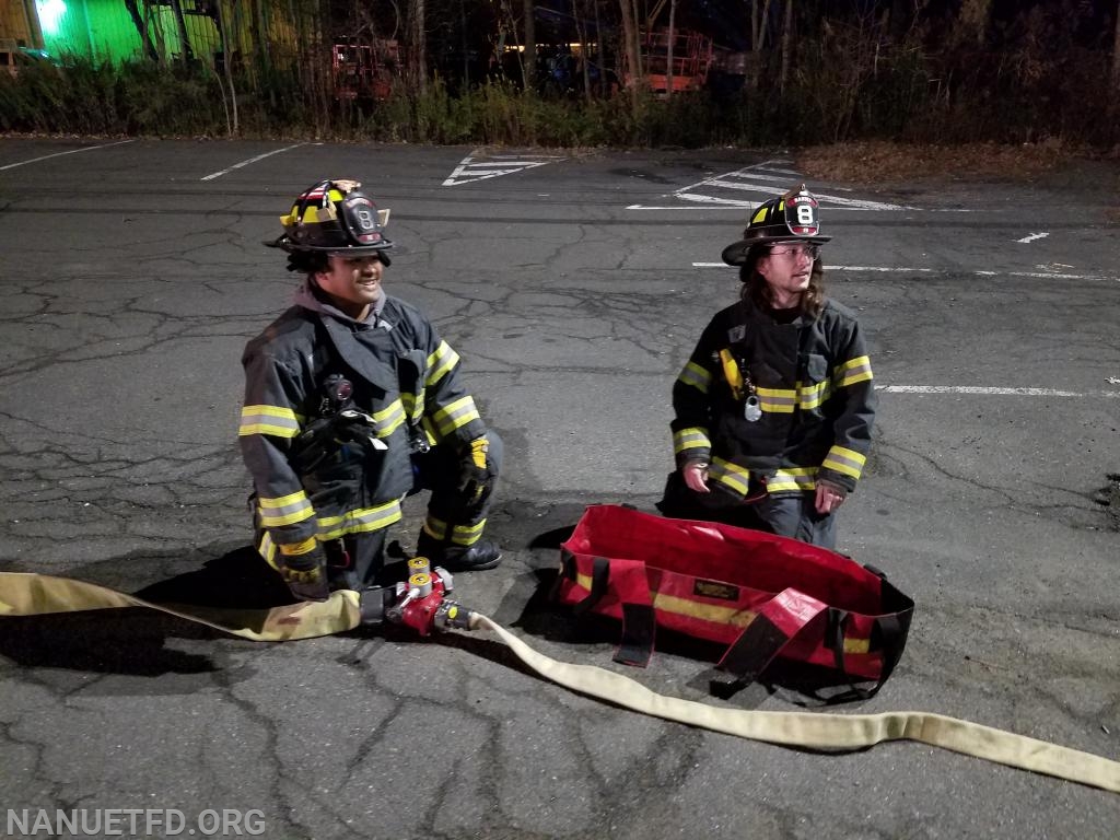 11-11-2019. training on High/Courtyard packs. NFD trains so we may better serve the public. Photos by Vincent P Tuzzolino