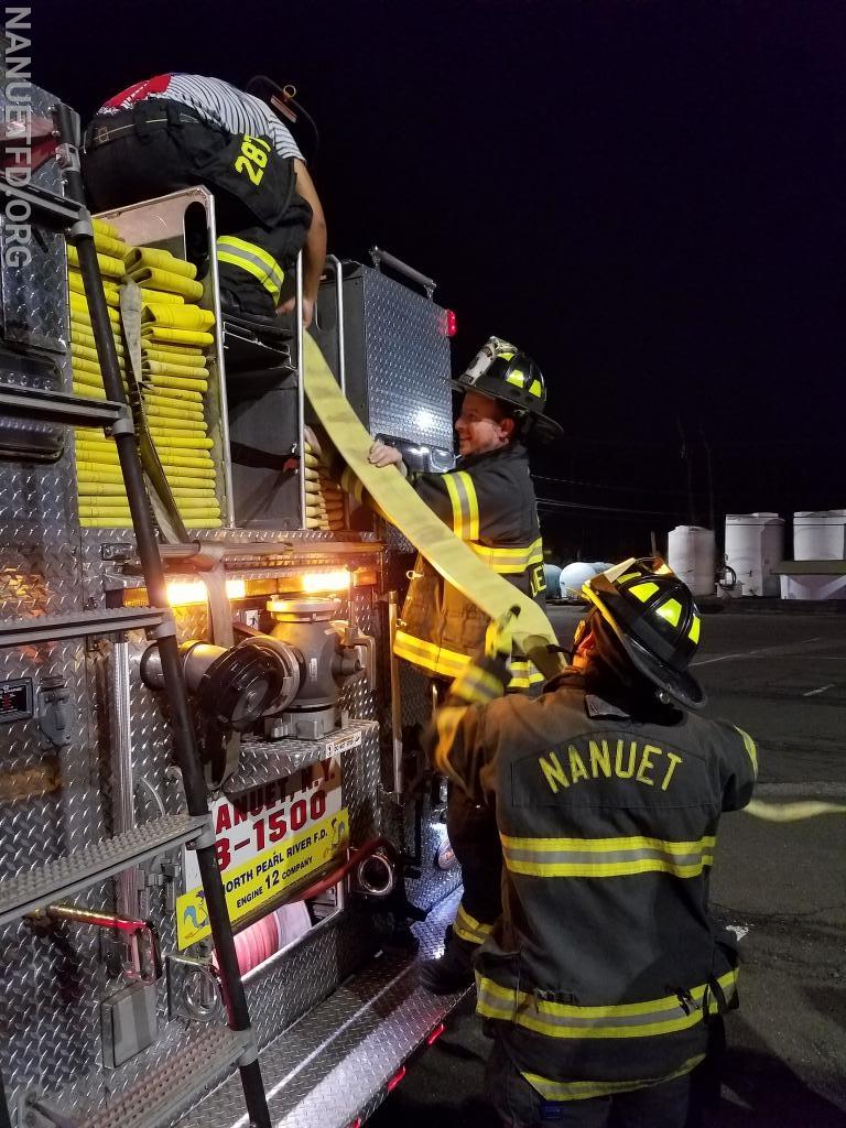 11-11-2019. training on High/Courtyard packs. NFD trains so we may better serve the public. Photos by Vincent P Tuzzolino