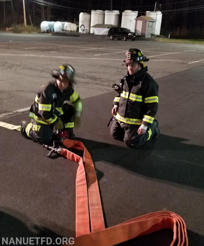 11-11-2019. training on High/Courtyard packs. NFD trains so we may better serve the public. Photos by Vincent P Tuzzolino