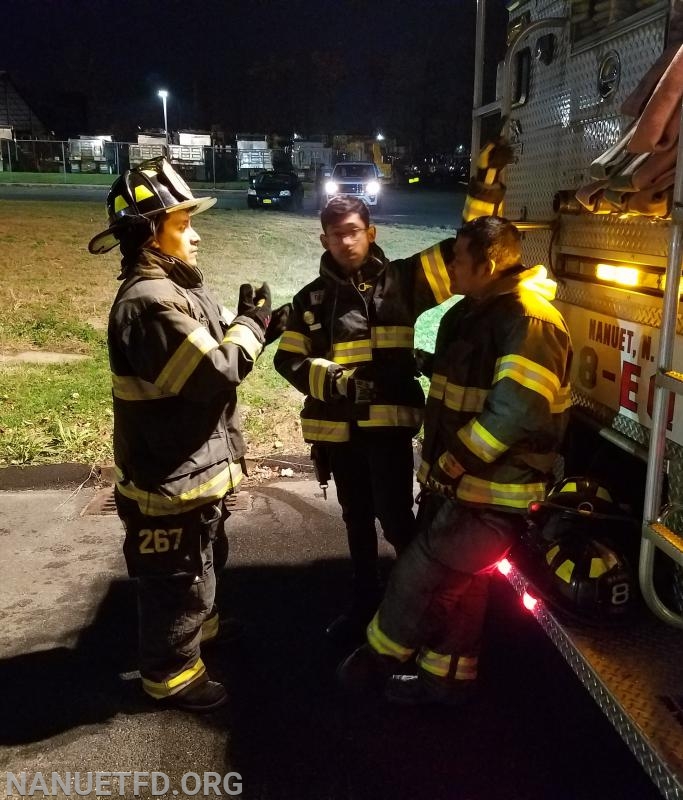 11-11-2019. training on High/Courtyard packs. NFD trains so we may better serve the public. Photos by Vincent P Tuzzolino