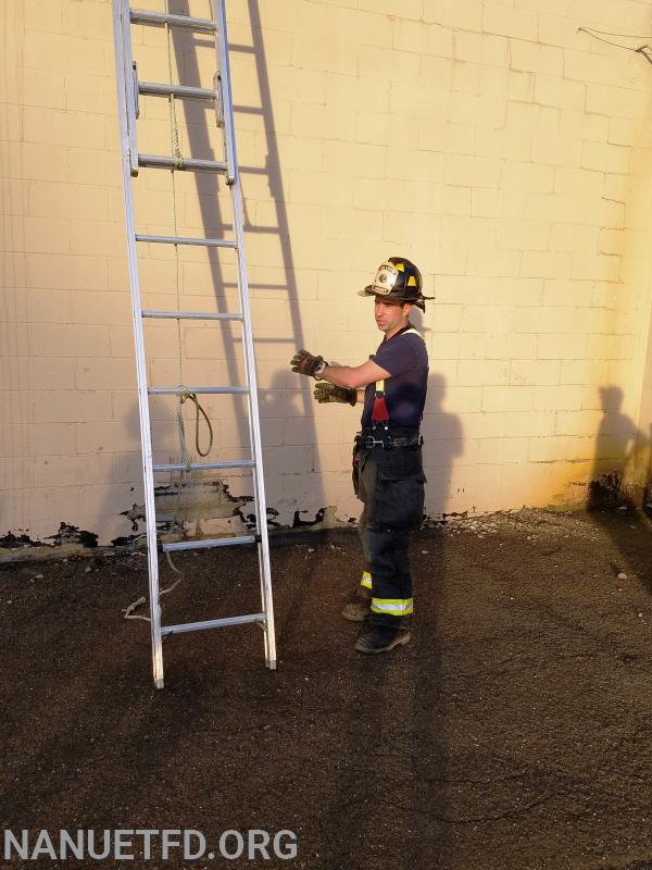 Ladder training. It’s good to be back. Photos by Vincent P Tuzzolino. 06/08/2020.