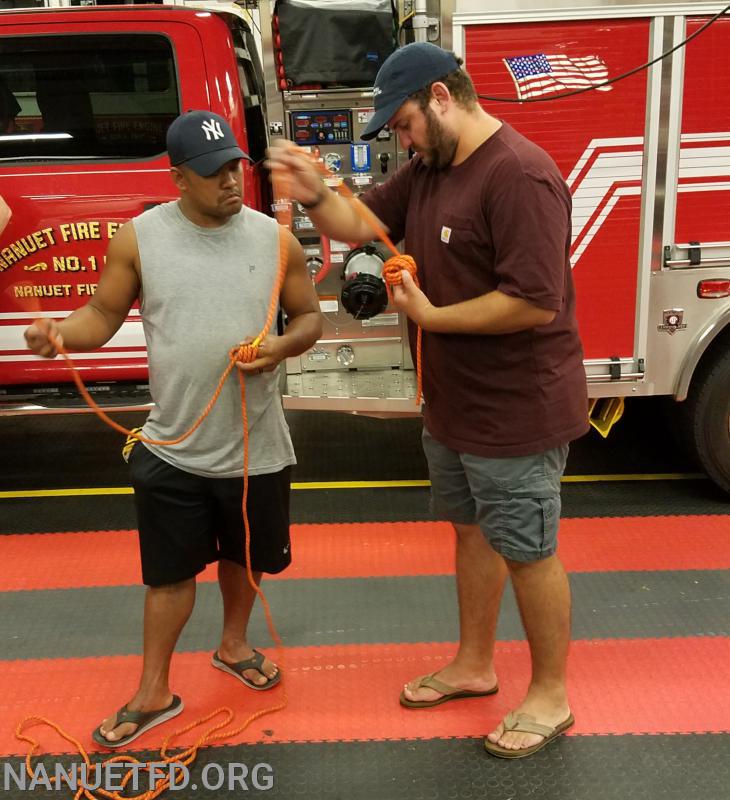 NFD 8/17/2020. The forgotten art of knots. Photo by Vincent P Tuzzolino
