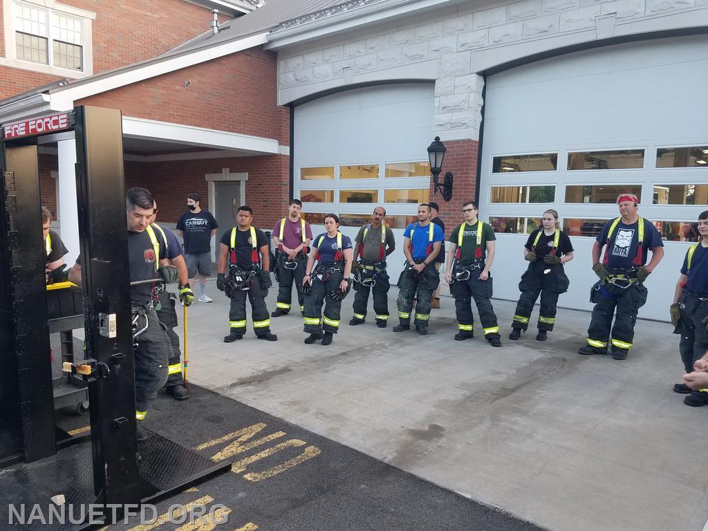 Forcible Entry Training . NFD Visited Congers FD to train tonight with their forcible entry prop. Photo's By Vinny Tuzzolino. 6-13-2022