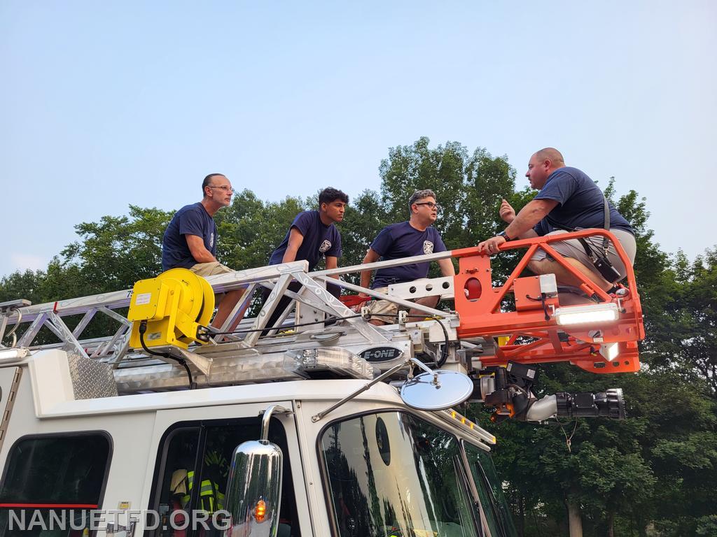 July 17, 2023.  8-75 and hose training.
Photos by Vinny Tuzzolino