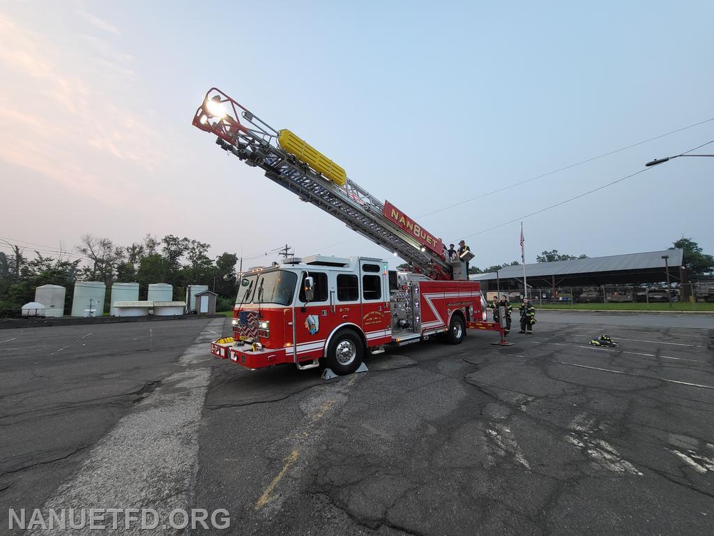 July 17, 2023.  8-75 and hose training.
Photos by Vinny Tuzzolino