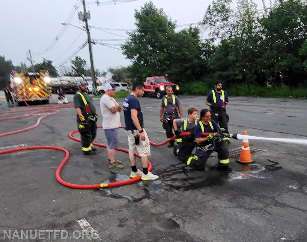 July 17, 2023.  8-75 and hose training.
Photos by Vinny Tuzzolino