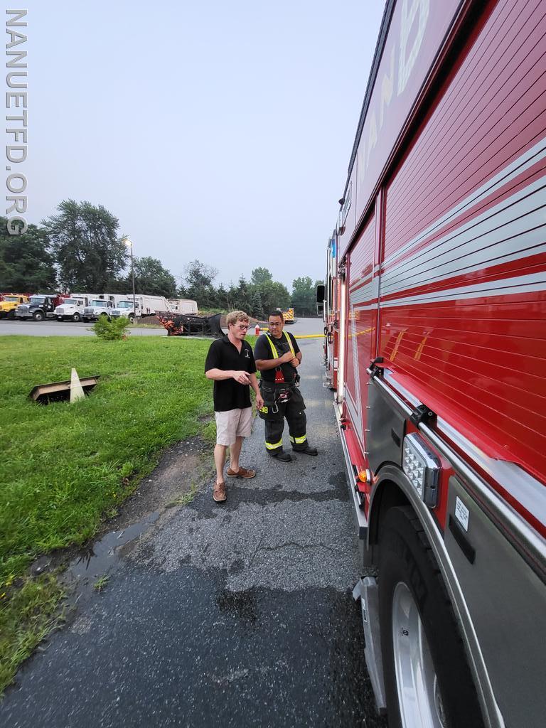 July 17, 2023.  8-75 and hose training.
Photos by Vinny Tuzzolino