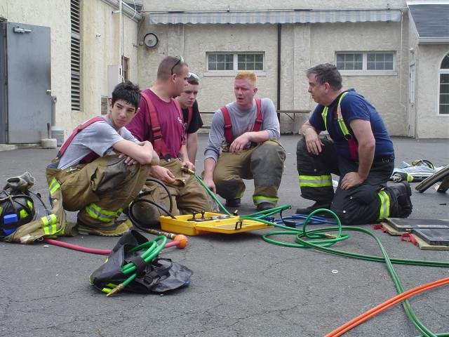 Jaws of Life drill with 8-EQ, 5/15/05