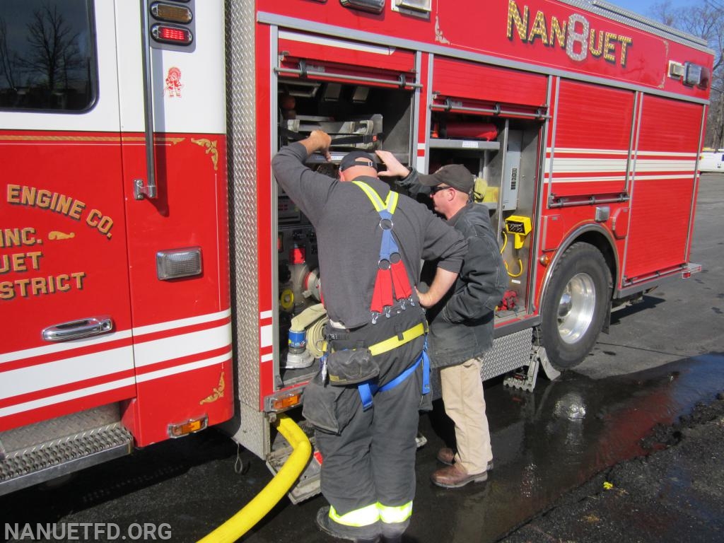 Early Sunday morning driver training. 8-EQ and 8-MP. Driver training is in full swing. Photos by Vincent P Tuzzolino. 03-24-2019
