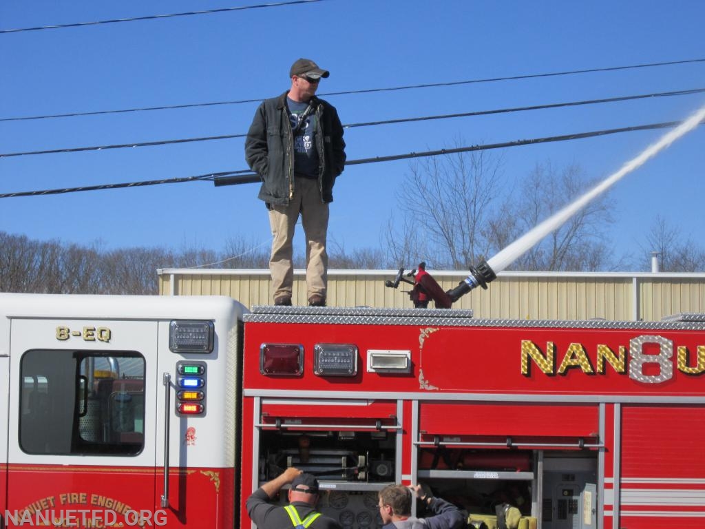 Early Sunday morning driver training. 8-EQ and 8-MP. Driver training is in full swing. Photos by Vincent P Tuzzolino. 03-24-2019