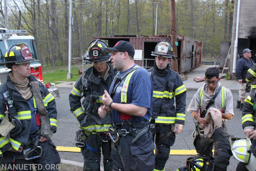 4-29-2019 NFD the last to use the Burn Building FTC. Live fire . Photos by Vincent P. Tuzzolino