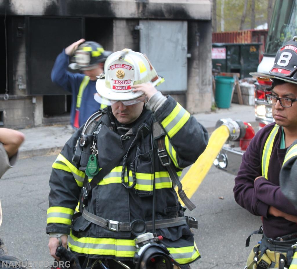 4-29-2019 NFD the last to use the Burn Building FTC. Live fire . Photos by Vincent P. Tuzzolino