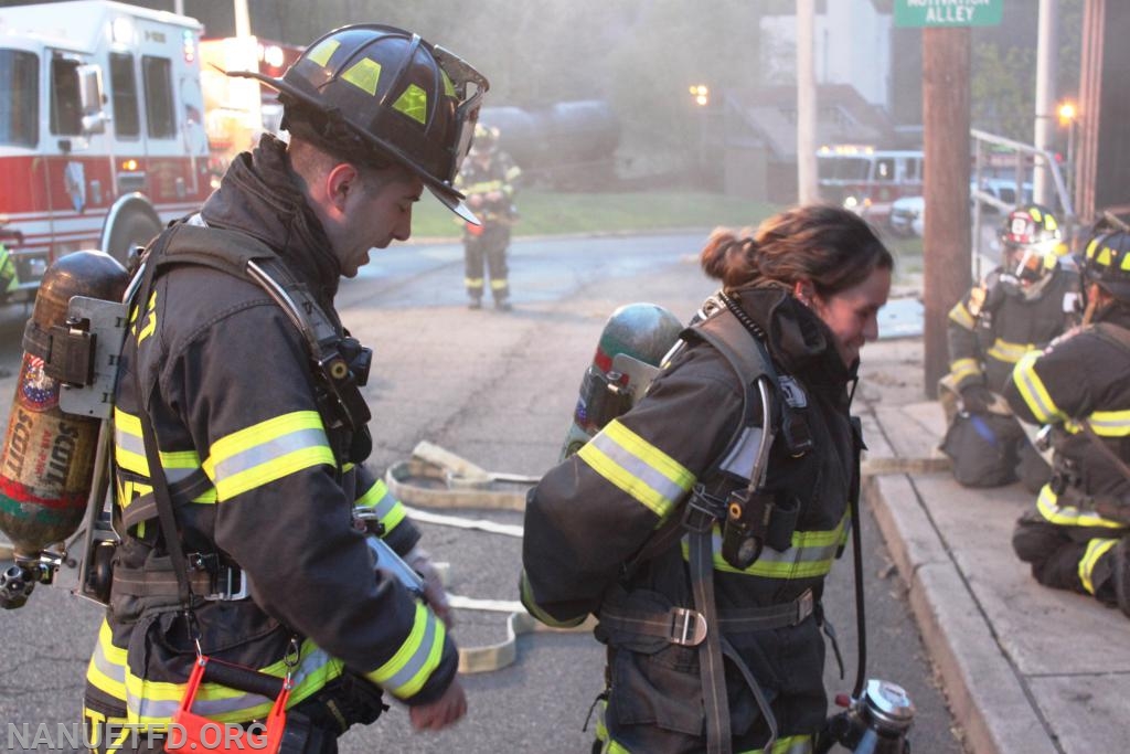 4-29-2019 NFD the last to use the Burn Building FTC. Live fire . Photos by Vincent P. Tuzzolino