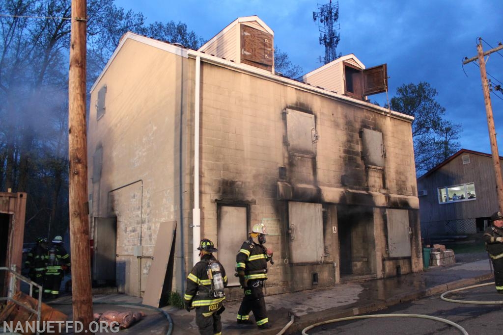 4-29-2019 NFD the last to use the Burn Building FTC. Live fire . Photos by Vincent P. Tuzzolino