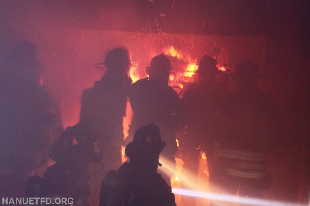 4-29-2019 NFD the last to use the Burn Building FTC. Live fire . Photos by Vincent P. Tuzzolino