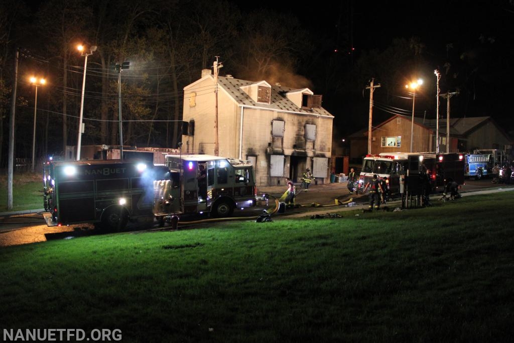 4-29-2019 NFD the last to use the Burn Building FTC. Live fire . Photos by Vincent P. Tuzzolino