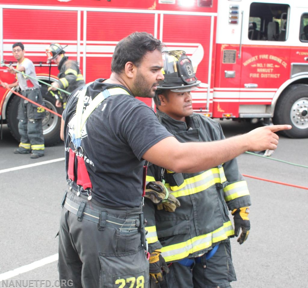 7-29-2019. 8-100 Extrication drill. Under the watchful eyes of the training officers. Photos by Vincent P Tuzzolino
