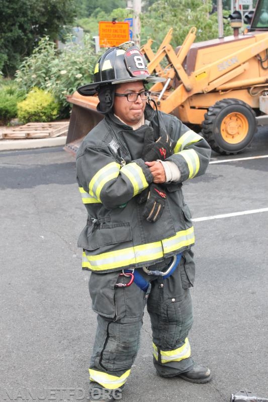 7-29-2019. 8-100 Extrication drill. Under the watchful eyes of the training officers. Photos by Vincent P Tuzzolino
