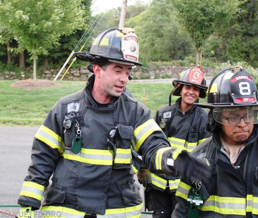 7-29-2019. 8-100 Extrication drill. Under the watchful eyes of the training officers. Photos by Vincent P Tuzzolino
