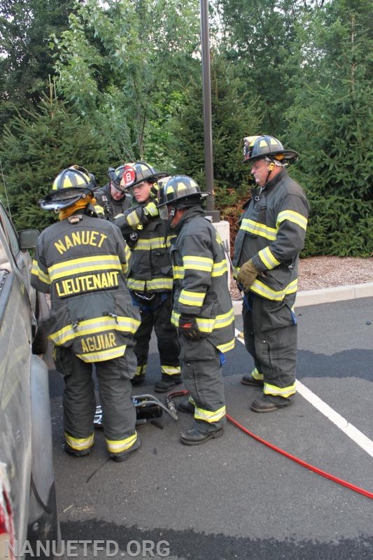 7-29-2019. 8-100 Extrication drill. Under the watchful eyes of the training officers. Photos by Vincent P Tuzzolino
