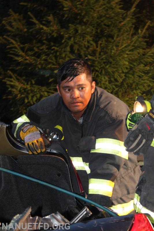 7-29-2019. 8-100 Extrication drill. Under the watchful eyes of the training officers. Photos by Vincent P Tuzzolino
