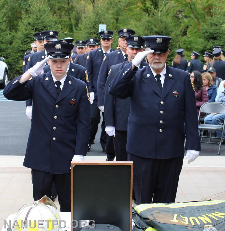 Nanuet Fire Department's Memorial Service October 1, 2022. 8-100.
Photo's by Vincent P Tuzzolino 