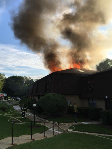 Germonds Village Fire.  8/16/16.  Photo by:  Jason DiSalvo